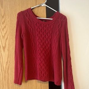 H&M small red sweater. Gently used.